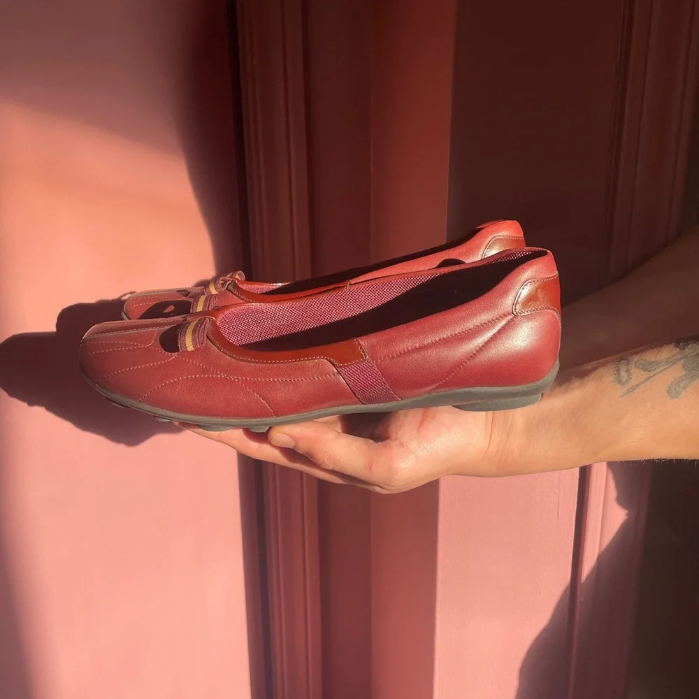 Prada Women's 2000s Sporty Ballerina Flats - Picture 2 of 9